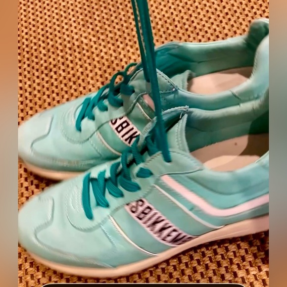 Bikkembergs Green Suede Sneakers for Women size 40. / 9 - Picture 17 of 17